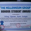 TMG-branded prize certificate at BUST